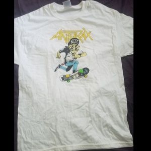 Vintage style Anthrax tshirt, size L